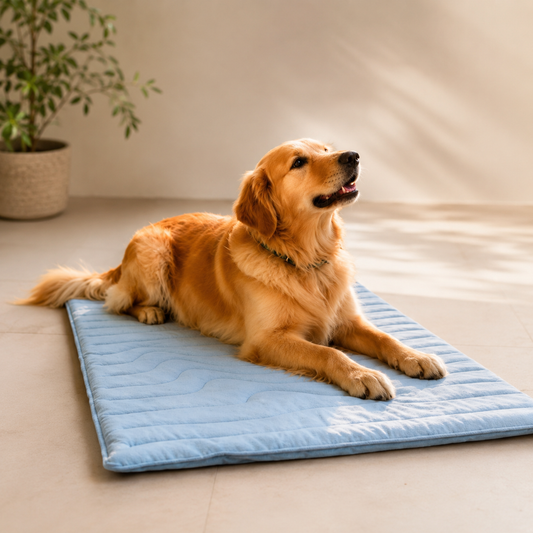Alfombra refrescante reversible para perros y gatos
